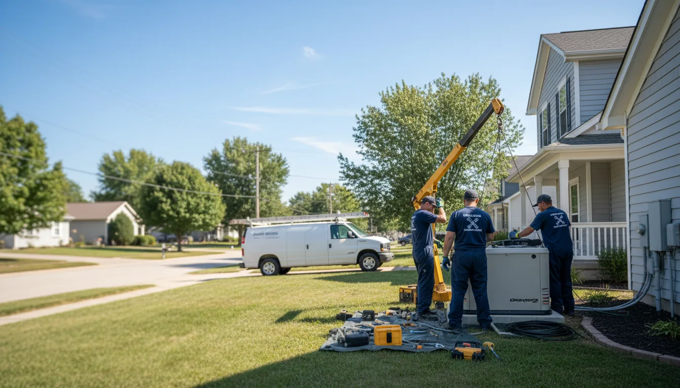 Generator Installation in Cashion, OK near me
